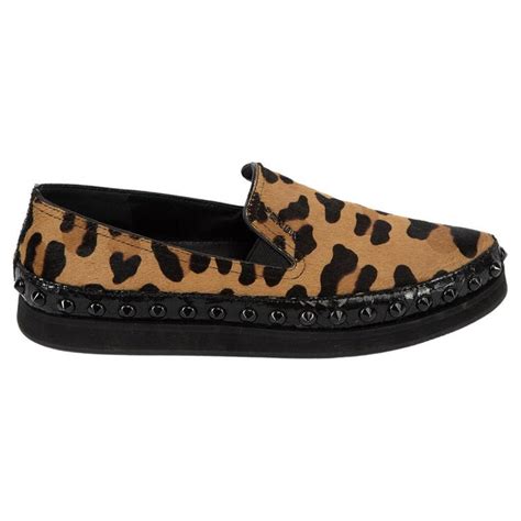 prada cheetah loafers|Prada loafers for sale.